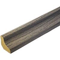 Vinyl Flooring UK Laminate & Wood Floor Scotia Beading 803 (2.4m Length) Pack of 5 in Grey