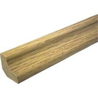 Vinyl Flooring UK Laminate & Wood Floor Scotia Beading 807 (2.4m Length) Pack of 5 in Light Oak