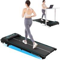 CITYSPORTS 6% Incline Walking Pad Under Desk Treadmill for Home/Office in Black | Size: 0-3 m
