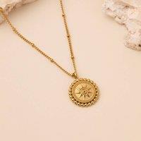 Jerne By Jodie Women's Guiding Star Pendant in Gold