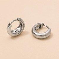 Jerne By Jodie Women's Alora Hoops - Silver | Size: Small