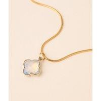 Jerne By Jodie Women's Opalite Glow Necklace - Gold