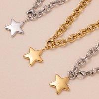 Jerne By Jodie Women's Luxe Star Necklace - Two Tone