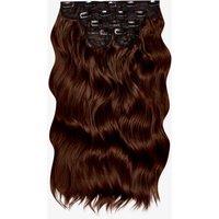 Lullabellz Women's Super Thick 22" 5 Piece Wave Hair Extensions in Choc Brown