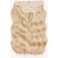 Lullabellz Women's Super Thick 22" 5 Piece Wave Hair Extensions in Light Blonde