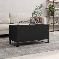 Berkfield Home Coffee Table Black 90x44.5x45 cm Engineered Wood