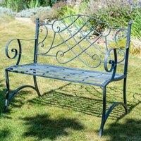 Ascalon Design Ltd Heritage Bench - L60 x W105 x H94 cm - Grey