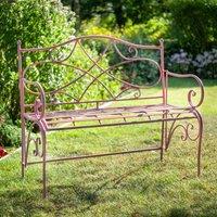 Ascalon Design Ltd Rose Folding Bench - L55 x W107 x H96 cm