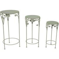 Ascalon Design Ltd Woodland Plant Table Tall (Set of 3) - Green