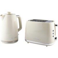 Hamilton Beach Miami Kettle & Toaster Set Sand in Light Beige