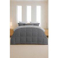 Pamposh 10.5 Tog Duvet Quilt King Size Hotel Quality Duvet in Grey | Size: Single