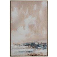 Lemon Pavilion Furniture and Decor Veydra Hand Painted Canvas in Frame - Wood - L3 x W50 x H120cm - Multi