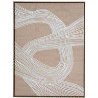 Lemon Pavilion Furniture and Decor Clayre Line Art in Frame - Wood - L3 x W60 x H80 cm - Brown