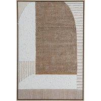 Lemon Pavilion Furniture and Decor Petra Hand Painted Canvas in Frame - L3xW80xH120 cm - Multi-Coloured