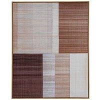 Lemon Pavilion Furniture and Decor Umbora Hand Painted Canvas in Frame - Wood - L3 x W80 x H100cm - Multi