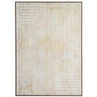 Lemon Pavilion Furniture and Decor Tellura Hand Painted Canvas in Frame - L3 x W100 x H140 cm - Multi