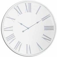 Lemon Pavilion Furniture and Decor Flemings Large Wall Clock - Metal - L5 x W80 x H80 cm - Grey