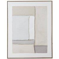 Lemon Pavilion Furniture and Decor Contempo Beta Framed Painting on Canvas - L3 x W75 x H95 cm - Brown