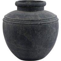 Lemon Pavilion Furniture and Decor Amalfi Large Water Pot - Ceramic - L37 x W37 x H39 cm - Grey