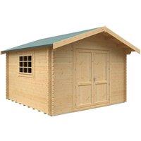Buttercup Farm 12x12 The Marlborough 28mm Cabin - L355 x W355 x H271.9 cm in Natural