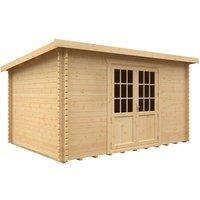 Buttercup Farm 14x10w The Kingsley Plus 44mm Cabin - L415 x W295 x H232.8 cm in Natural