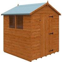 Buttercup Farm 6x6 Super Apex 12mm Shed - L175 x W175 x H217.9 cm in Burnt Orange