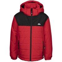 Trespass Girl's Halston Ski Jacket in Red | Size: 3-4 Years