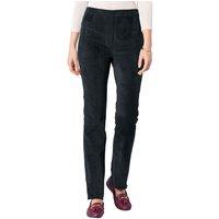 Chums Women's Pull On Corduroy Trouser in Black | Size: 20R