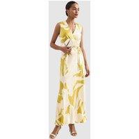 Phase Eight Women's Petite Paula Maxi Dress in Mustard | Size: 18