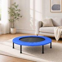 STILVORA Fitness Trampoline 91 cm with Metal Legs Blue