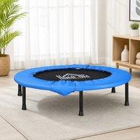 STILVORA Fitness Trampoline 96.5 cm with Metal Legs in Blue