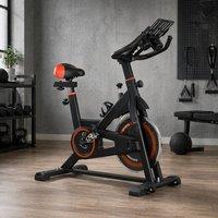 STILVORA Exercise Bike with Adjustable Resistance Black