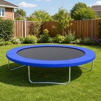 STILVORA 8ft Trampoline Replacement Pad Blue
