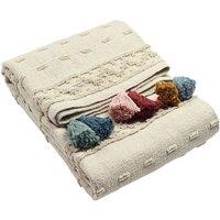 Furn Boho Geometric Cotton Tufted Throw