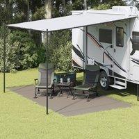 Berkfield Home Tent Accessory Light grey Polycotton 250 x 450 cm Tent Accessory