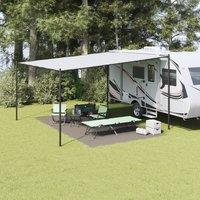 Berkfield Home Tent Cover Light Grey Canvas 300 x 500 cm Waterproof Materials