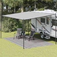 Berkfield Home Tent Carpet 300x600 cm Anthracite & White