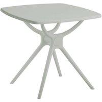 Lemon Pavilion Furniture and Decor Alto French Table - Plastic - L80 x W80 x H73 cm - Green in Pale Green
