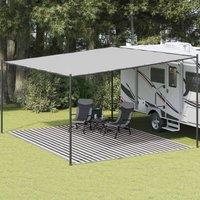 Berkfield Home Tent Carpet Anthracite & White 400x500 cm HDPE
