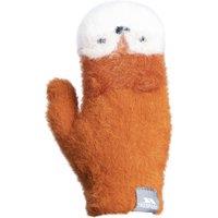 Trespass Hillside Knitted Mittens in Orange | Size: 2-4 Years
