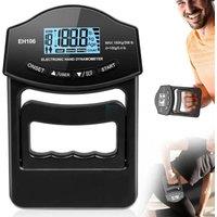 KORVIXA A - USB Rechargeable Digital Hand Dynamometer in Black | Size: 0-12 m