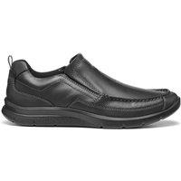 Hotter Men's Boost' Wide Fit Slip-On Shoes in Black | Size: 9