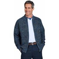 Pegasus Men's Full Zip Fleece Zipper Cardigan in Navy | Size: Large