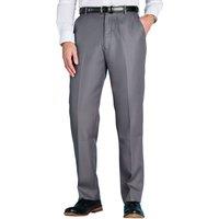 Chums Men's Smart Casual Formal Trousers in Grey | Size: 44S