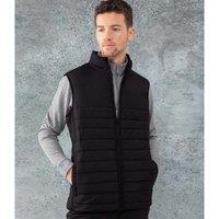 Henbury Men's Padded Gilet in Black | Size: Large