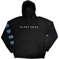 Sleep Token Men's The Love You Want Heart Sleeve Print Hoodie in Black | Size: XL