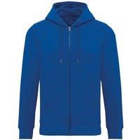 Native Spirit Men's Full Zip Hoodie in Blue | Size: Small