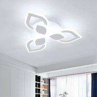 COMELY LED Ceiling Light, 30W Modern Acrylic White Ceiling Lights, Cool White