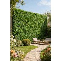 ExtraStar Vibrant Artificial Ivy Grass Panel with Green Plastic Base