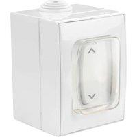 Primrose Awnings Outdoor Wall Switch for Electric Awnings in White